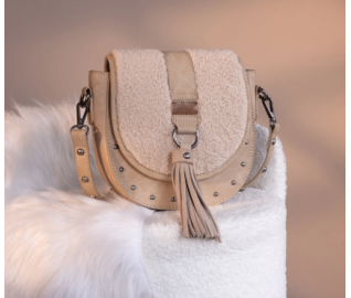 Saddle Bag Crossbody - Pale