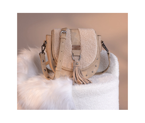 Saddle Bag Crossbody - Pale