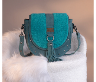 Saddle Bag Crossbody - Turqoise
