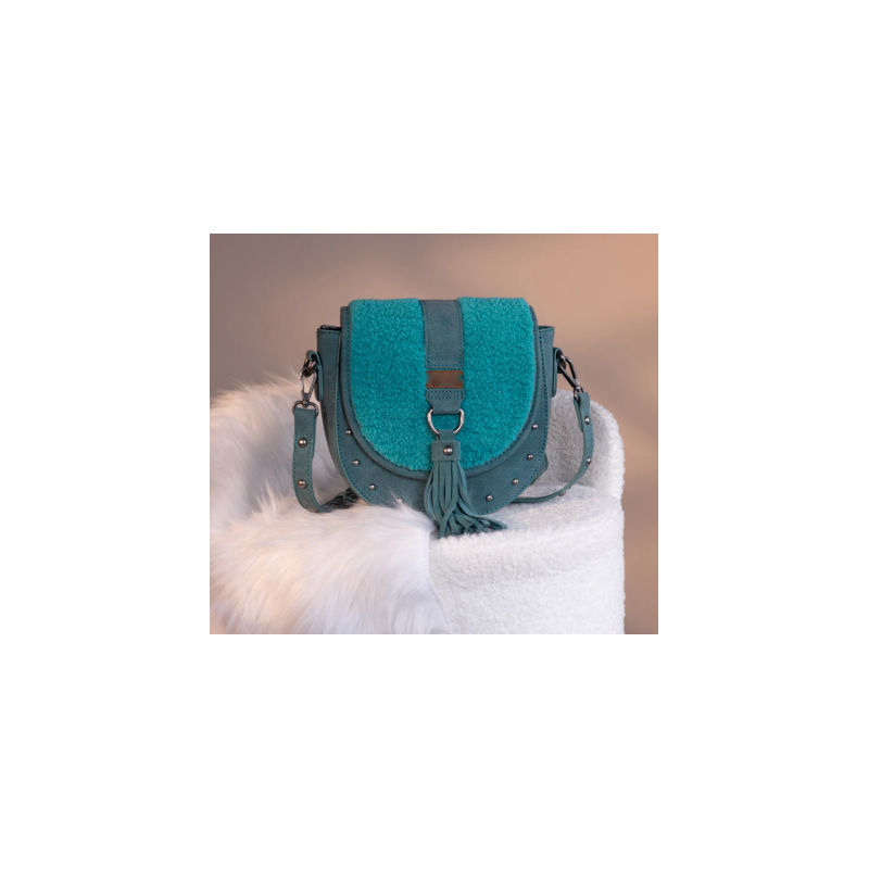 Saddle Bag Crossbody - Turqoise