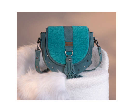 Saddle Bag Crossbody - Turqoise