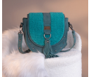 Saddle Bag Crossbody - Turqoise