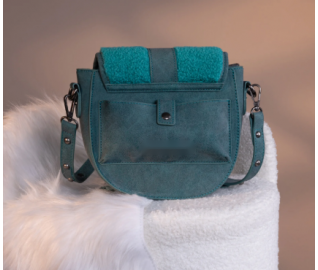 Saddle Bag Crossbody - Turqoise