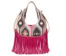 Crescent Crossbody Bag - Pink