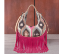 Crescent Crossbody Bag - Pink