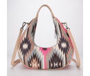 Crescent Crossbody Bag - Pink